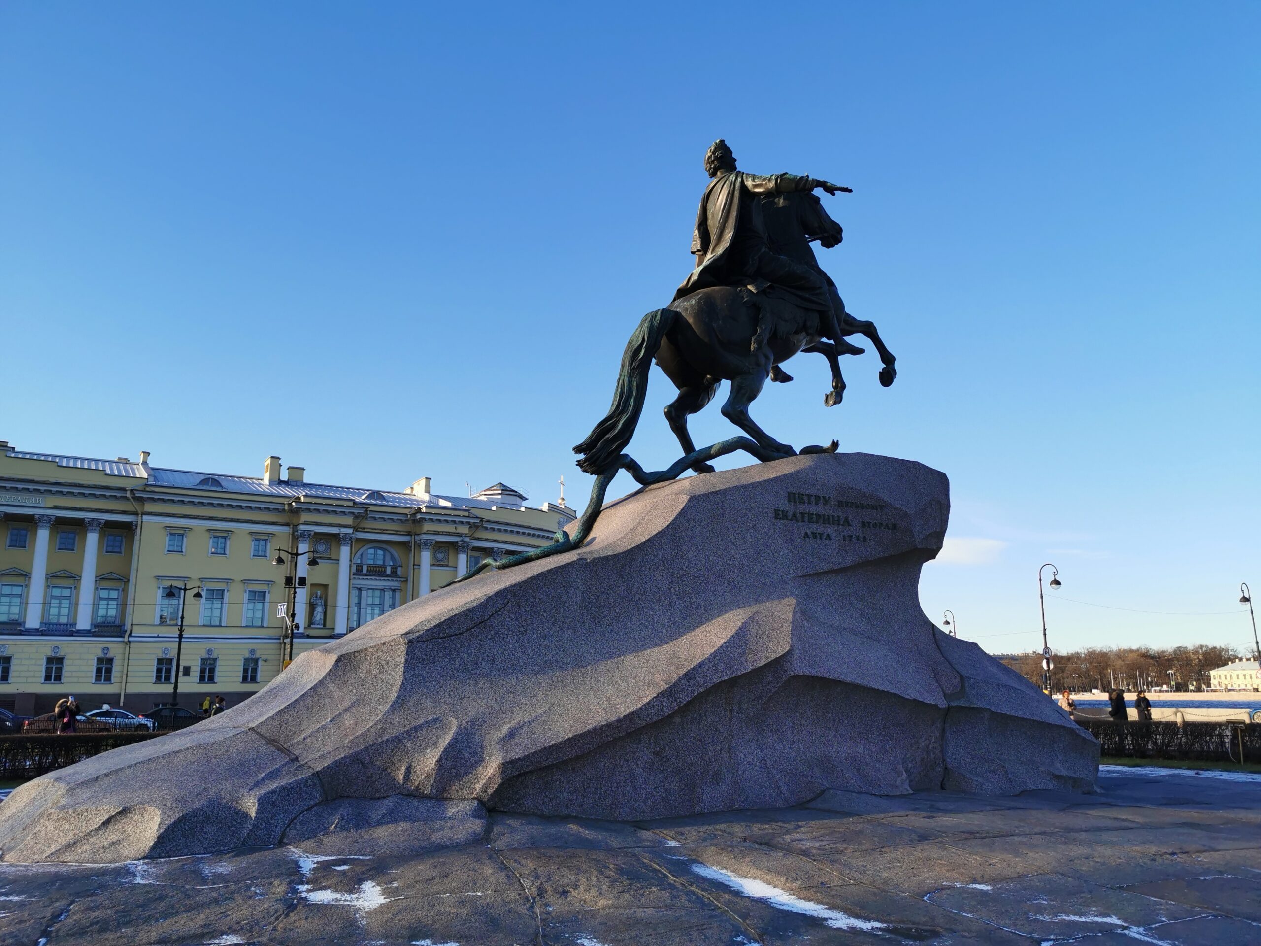 Медный всадник Санкт-Петербург